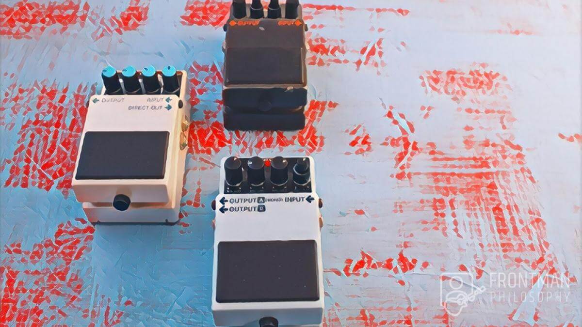 Overdrive vs. Distortion vs. Fuzz Frontman Philosophy