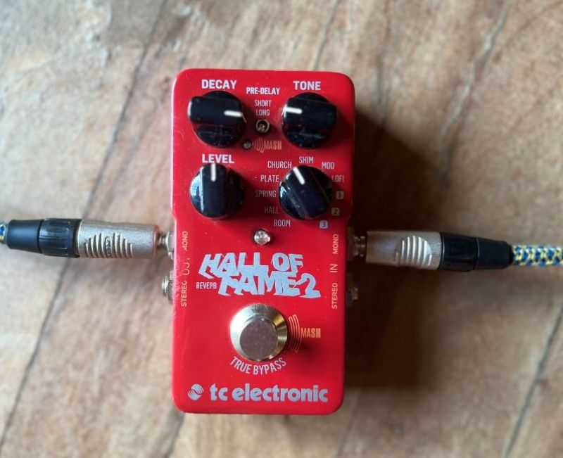 TC Electronic Hall of Fame 2 Reverb Pedal Review - Frontman Philosophy