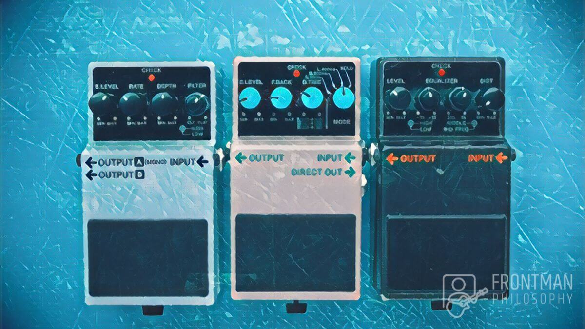 Effects Pedals Every Guitarist Should Have Frontman Philosophy
